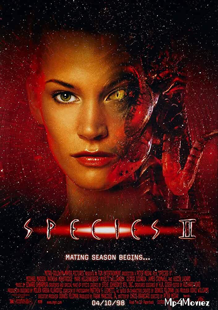 poster of Species II 1998 Hindi Dubbed Full Movie