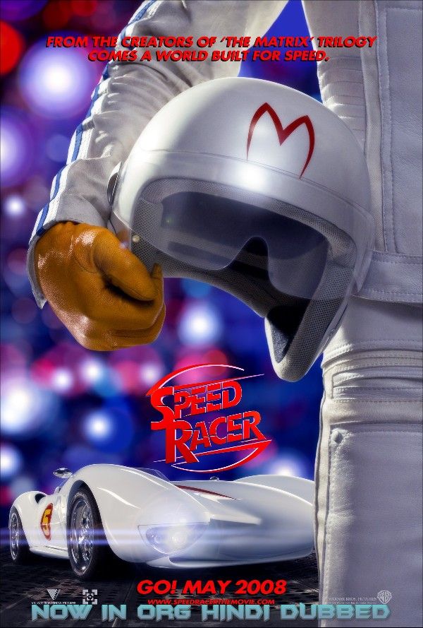 poster of Speed Racer (2008) Hindi Dubbed BluRay