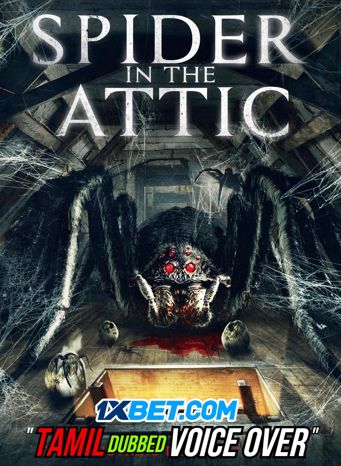 poster of Spider from the Attic (2021) Tamil (Voice Over) Dubbed WEBRip