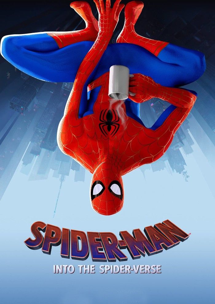 poster of Spider-Man Into the Spider-Verse (2018) Hindi Dubbed BluRay