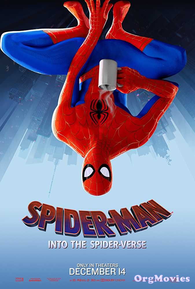 poster of Spider-Man Into the Spider-Verse 2018 Full Movie in Hindi