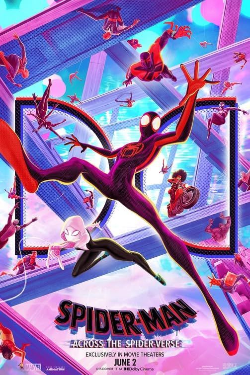 poster of Spider-Man: Across the Spider-Verse (2023) Hindi ORG Dubbed Movie