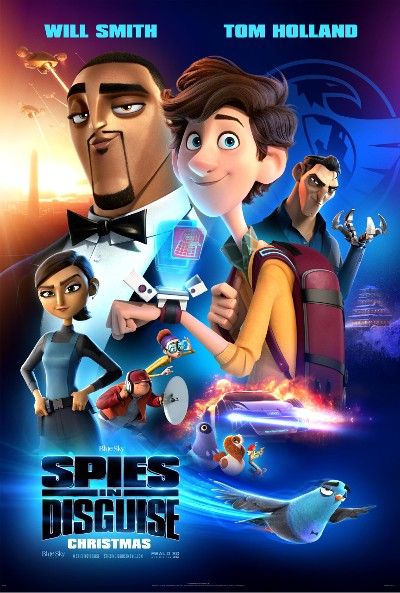 poster of Spies in Disguise (2019) Hindi Dubbed