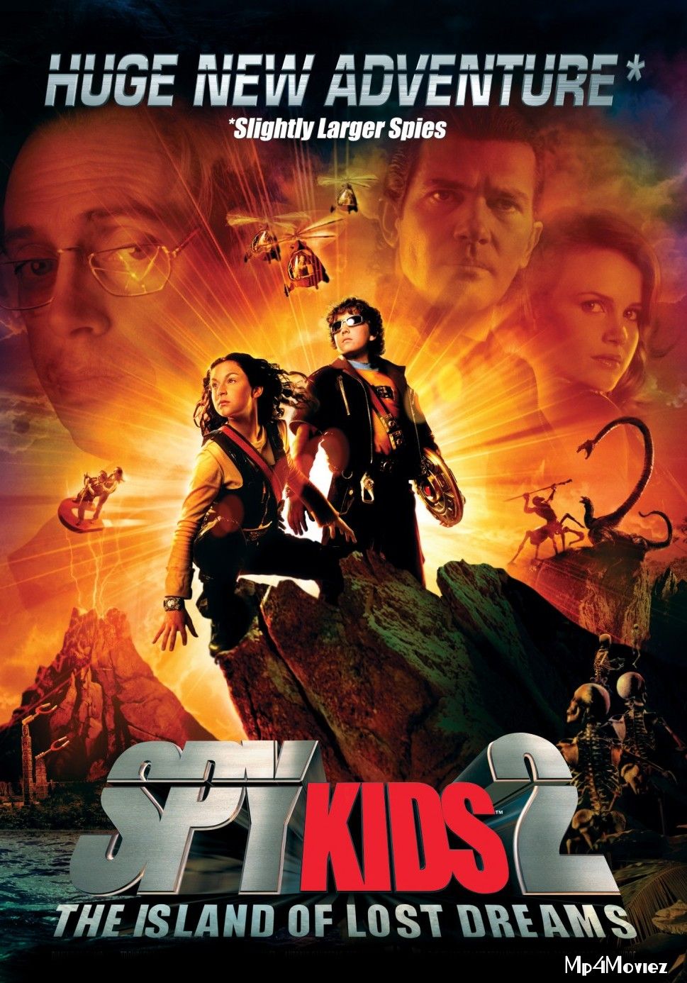 poster of Spy Kids 2: Island of Lost Dreams 2002 Hindi Dubbed Movie