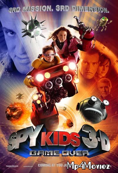 poster of Spy Kids 3-D: Game Over 2003 Hindi Dubbed Movie