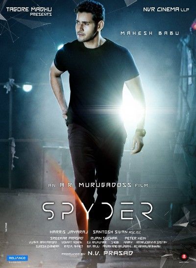 poster of Spyder (2017) Hindi Dubbed HDRip