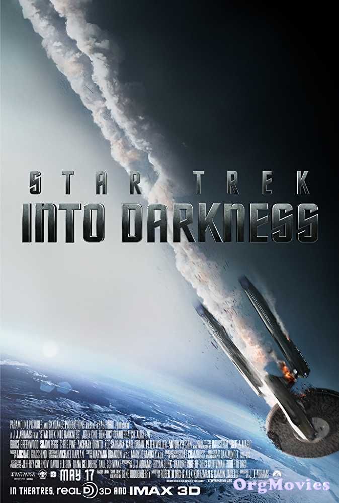 poster of Star Trek Into Darkness 2013 Hindi Dubbed Full Movie