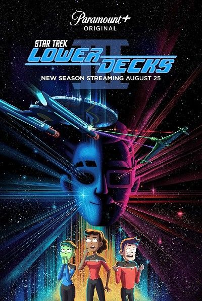 poster of Star Trek Lower Decks (2022) S03 Complete Hindi Dubbed HDRip