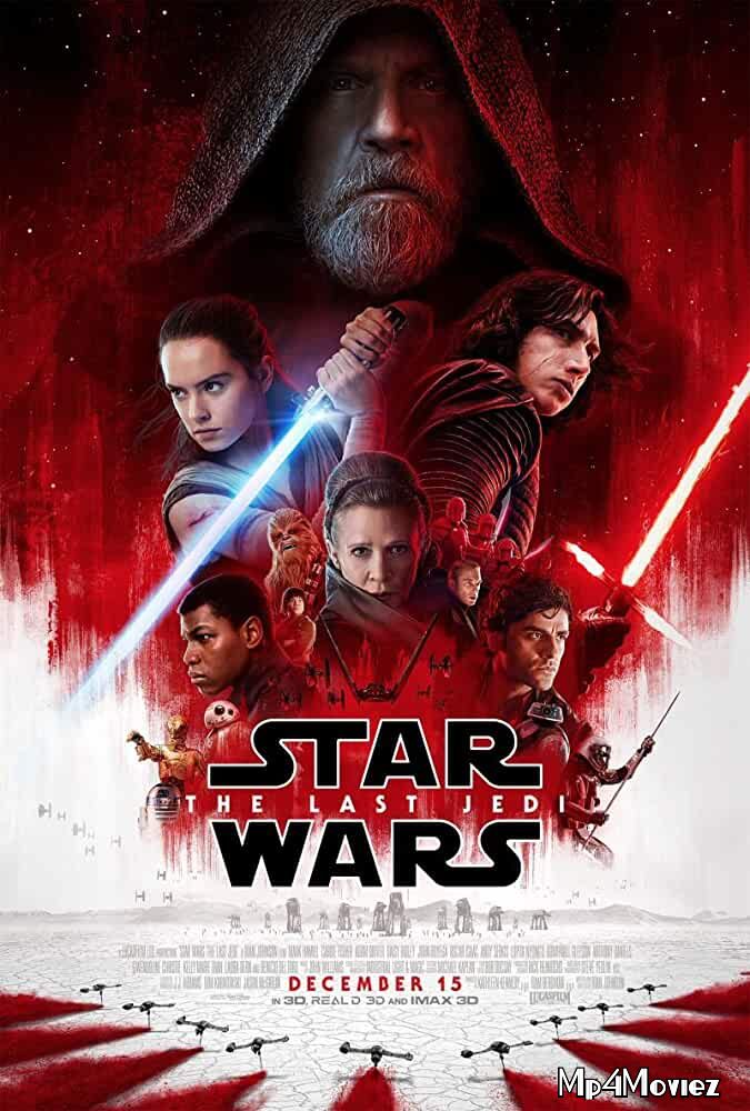 poster of Star Wars Episode VIII - The Last Jedi 2017 Hindi Dubbed Full Movie