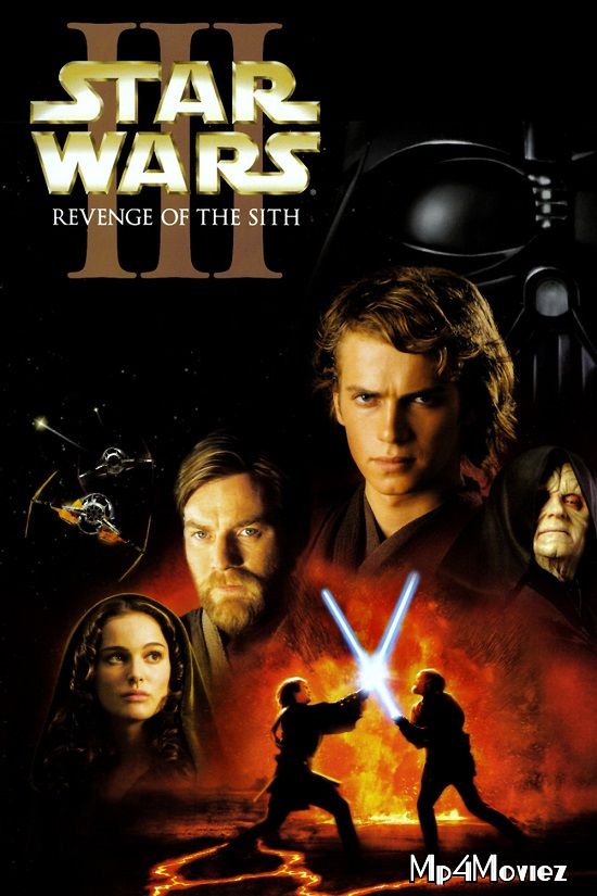 poster of Star Wars: Episode III – Revenge of the Sith (2005) Hindi Dubbed BRRip