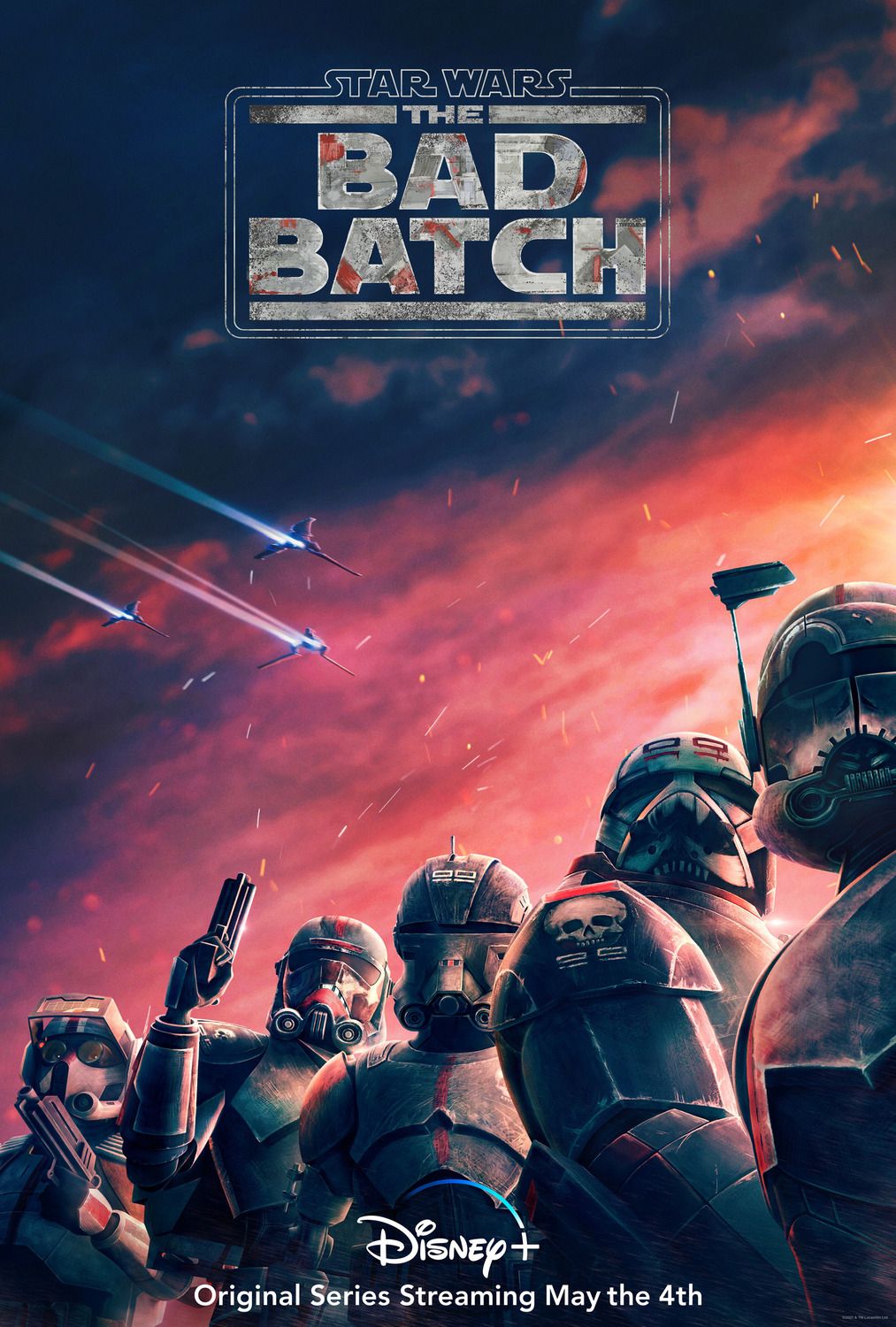 poster of Star Wars: The Bad Batch (2021) Season 1 English Complete Series