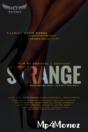 poster of Strange (2020) Hotshot Hindi UNRATED HDRip