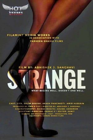 poster of Strange (2023) HotShots Hindi Short Film HDRip