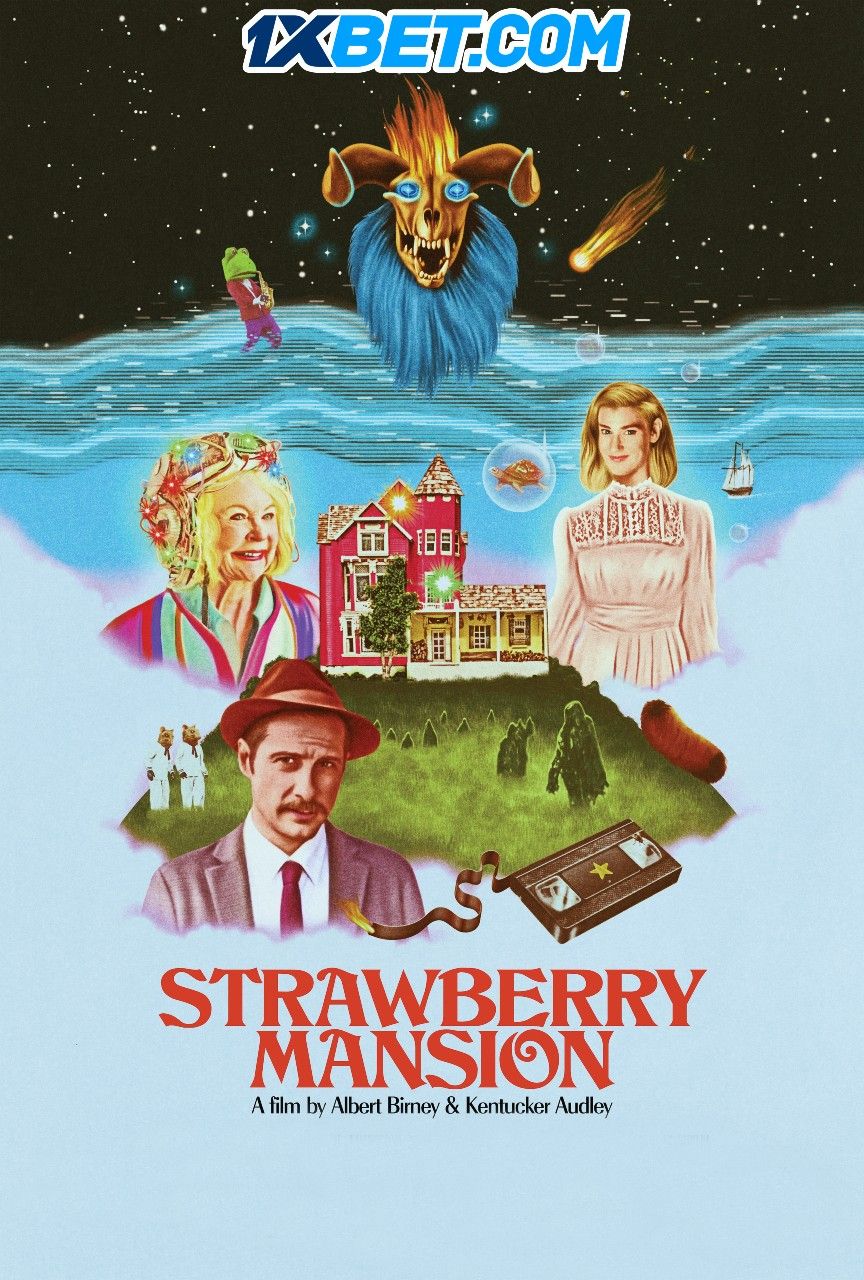 poster of Strawberry Mansion (2021) English (With Hindi Subtitles) WEBRip