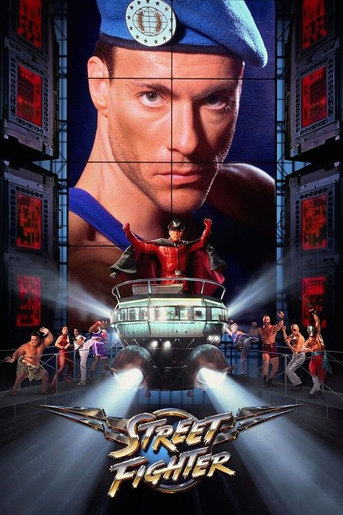 poster of Street Fighter (1994) Hindi Dubbed Movie