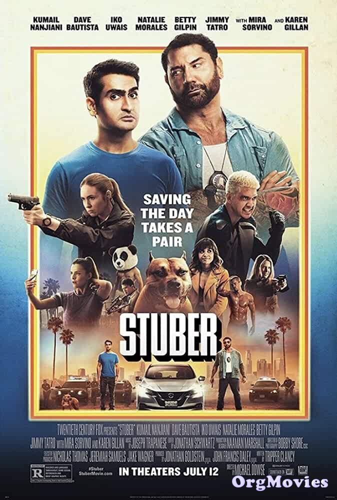 poster of Stuber 2019 Hindi Dubbed Full Movie