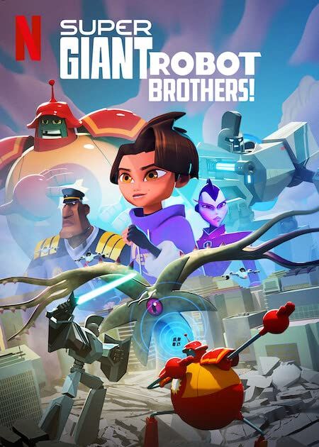 poster of Super Giant Robot Brothers (2022) S01 Hindi Dubbed Complete NF HDRip