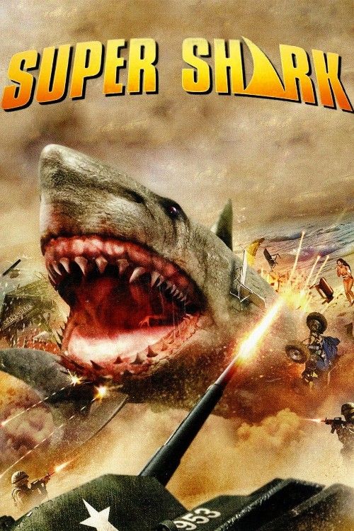 poster of Super Shark (2011) UNCUT Hindi Dubbed Movie