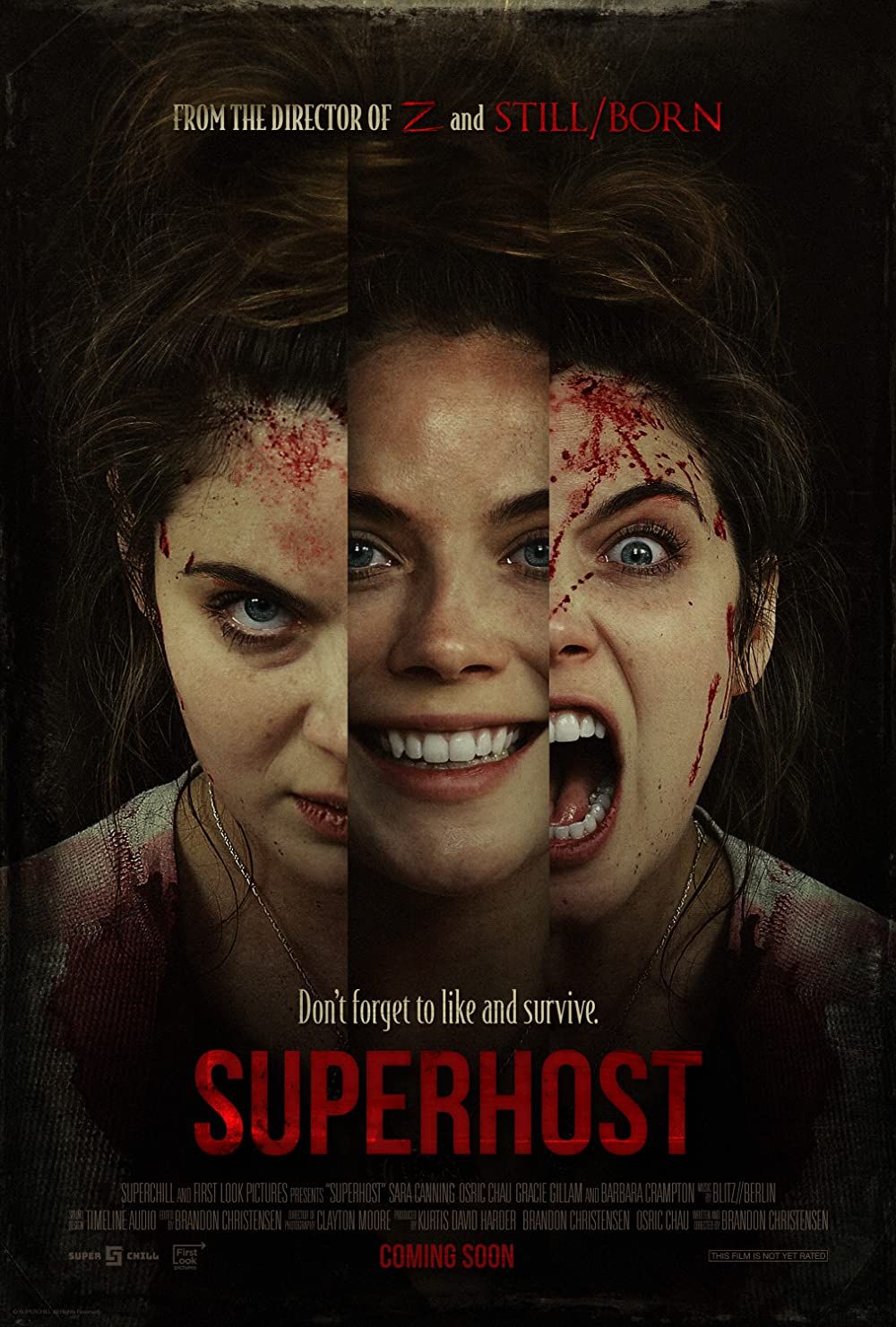 poster of Superhost (2022) Hindi HQ Dubbed HDRip