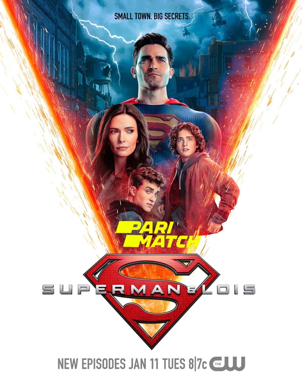 poster of Superman And Lois (2022) Season 1 Tamil Dubbed (Unofficial) WEB-DL