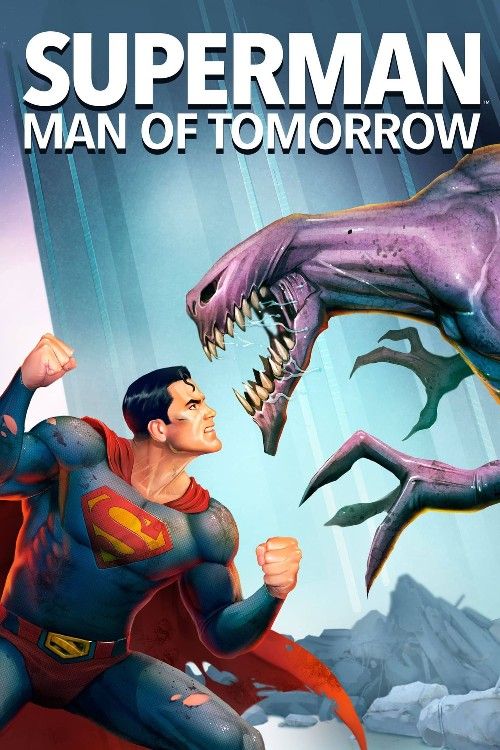 poster of Superman Man of Tomorrow (2020) Hollywood English Movie