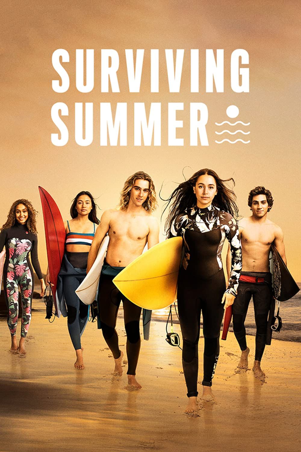 poster of Surviving Summer (2022) S01 Hindi Dubbed NF Series HDRip