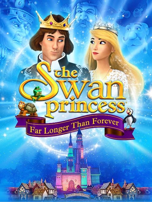 poster of Swan Princess Far Longer Than Forever (2023) Hindi Dubbed