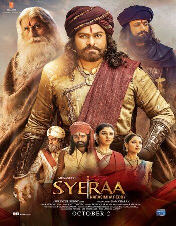 Sye Raa Narasimha Reddy (2019) Hindi Dubbed HDRip download full movie