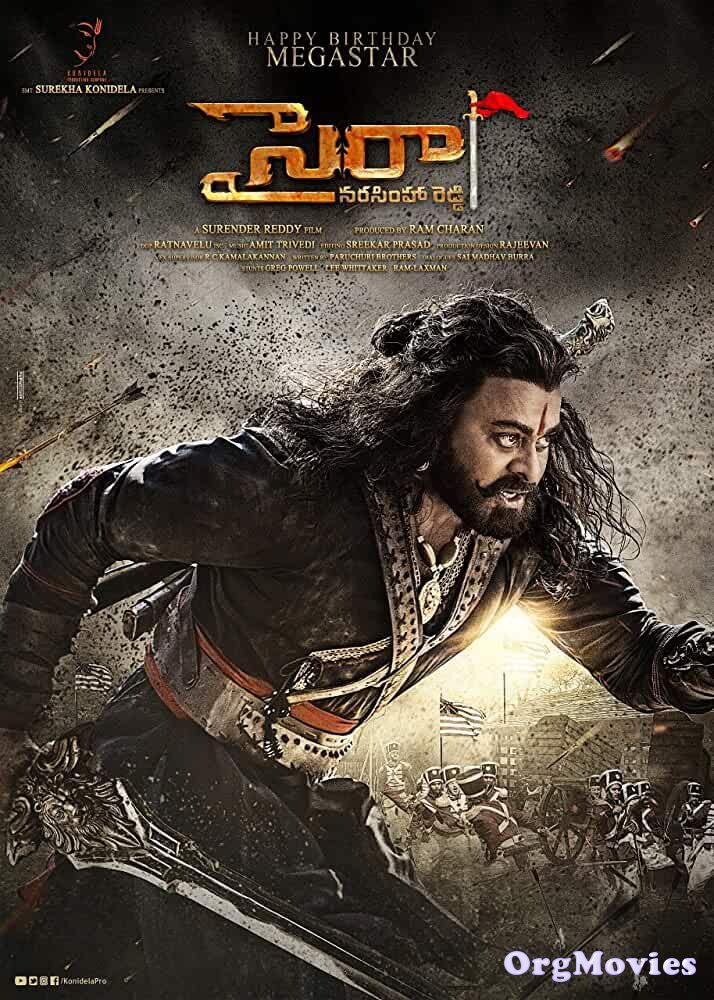 poster of Sye Raa Narasimha Reddy 2019 Hindi Dubbed Full Movie