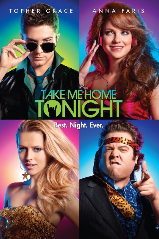 poster of Take Me Home Tonight (2011) Hindi Dubbed BluRay