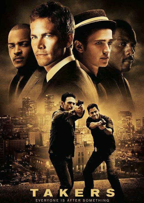 poster of Takers (2010) Hindi ORG Dubbed BluRay