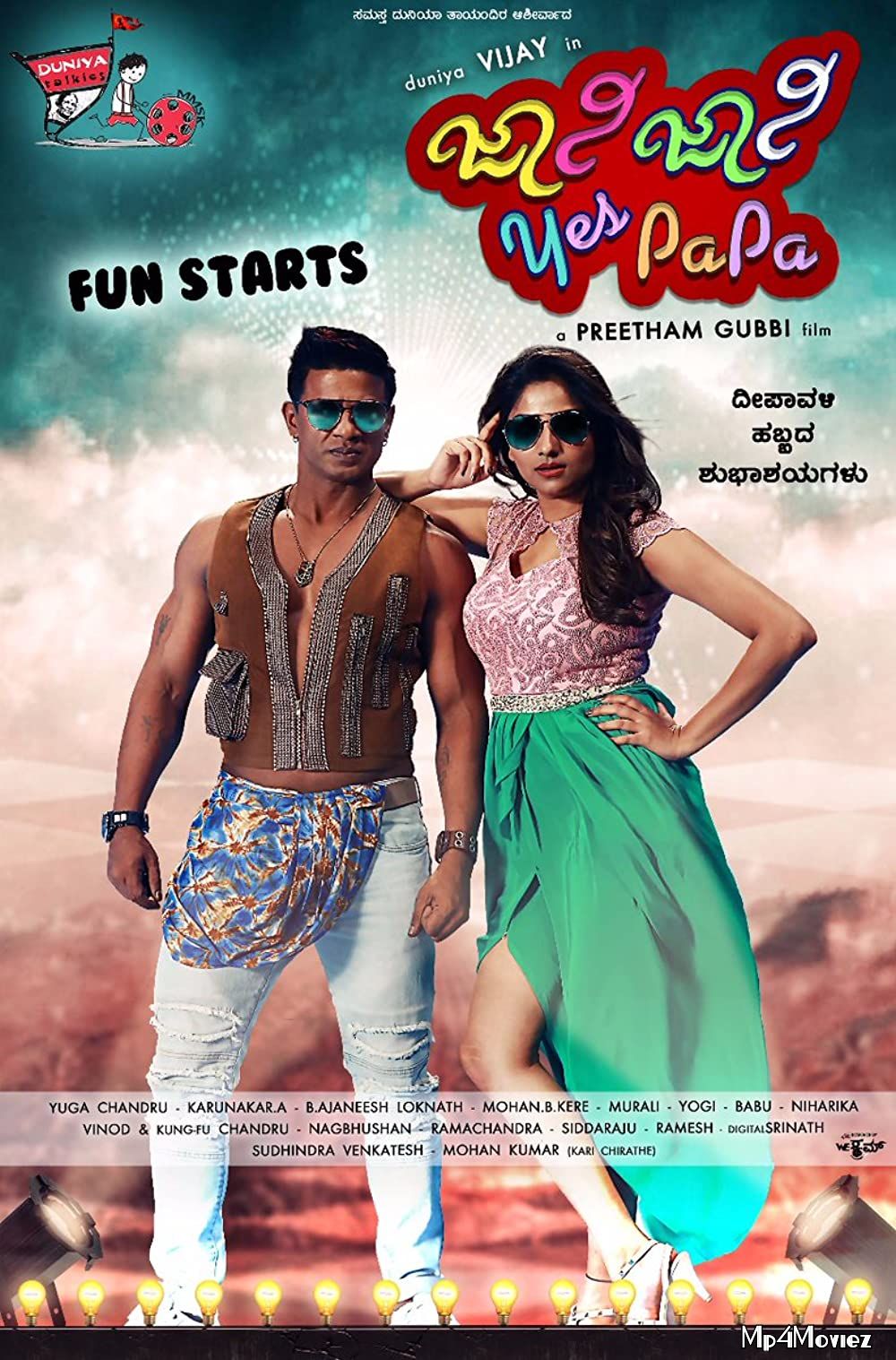 poster of Takkar Pe Takkar (Johnny Johnny Yes Papa) 2021 Hindi Dubbed HDRip