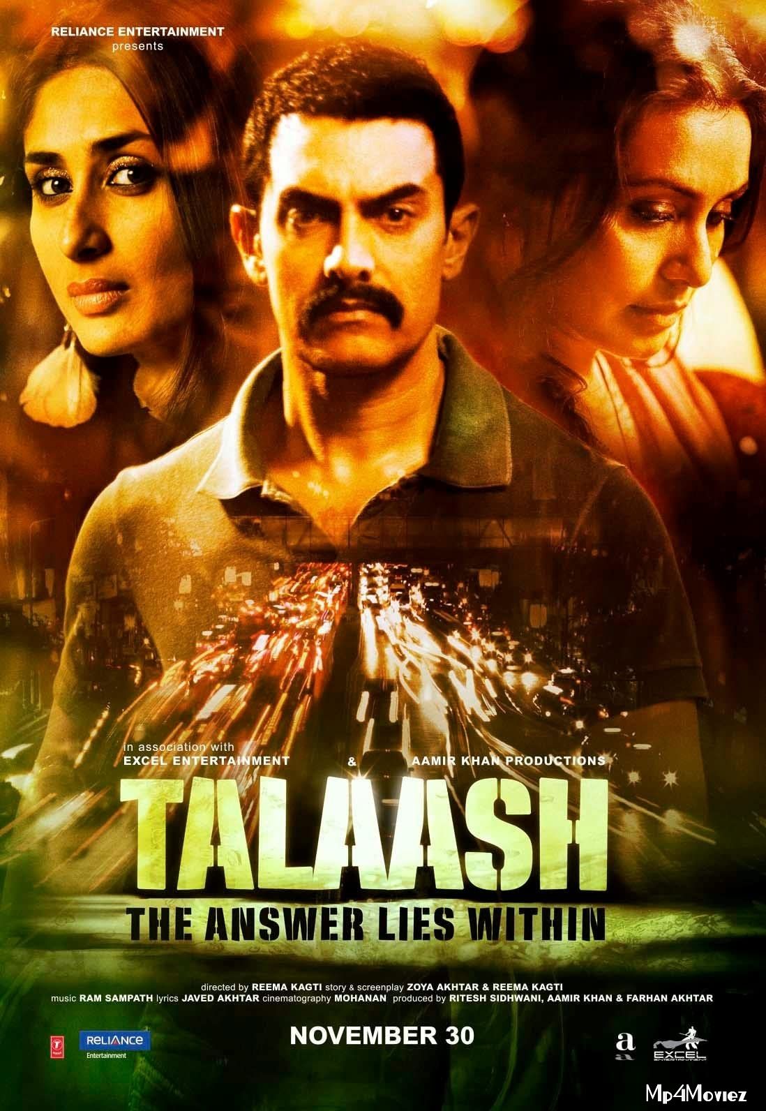 poster of Talaash (2012) Hindi Movie HDRip