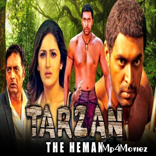 poster of Tarzan The Heman (Vanamagan) 2021 Hindi Dubbed HDRip