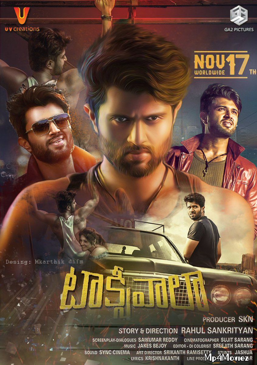 poster of Taxiwala (2018) UNCUT Hindi Dubbed HDRip