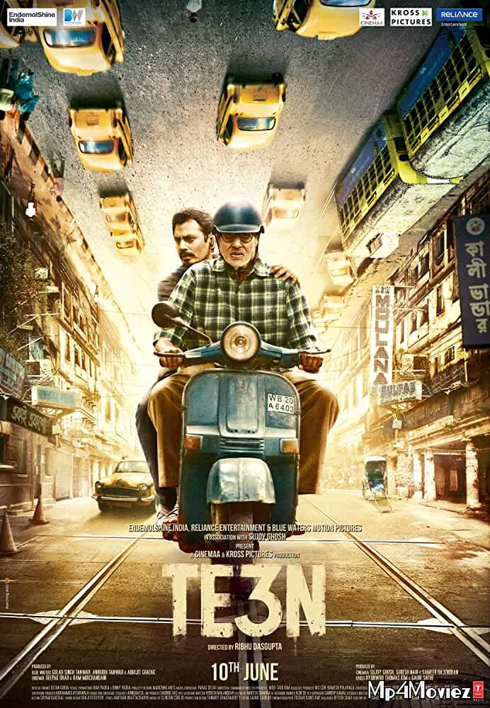 poster of Te3n 2016 Hindi Full Movie