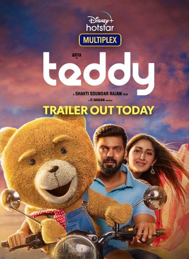 poster of Teddy (2023) UNCUT Hindi Dubbed