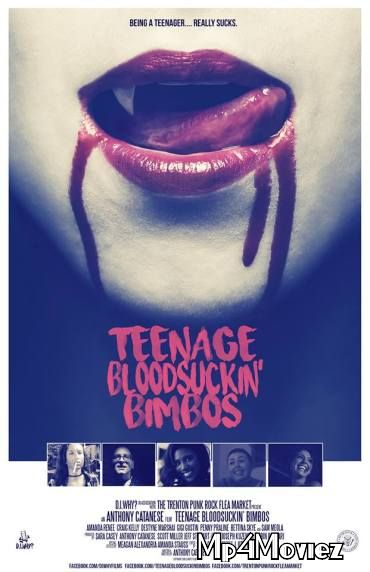 poster of Teenage Bloodsuckin Bimbos 2019 Hindi Dubbed Full Movie