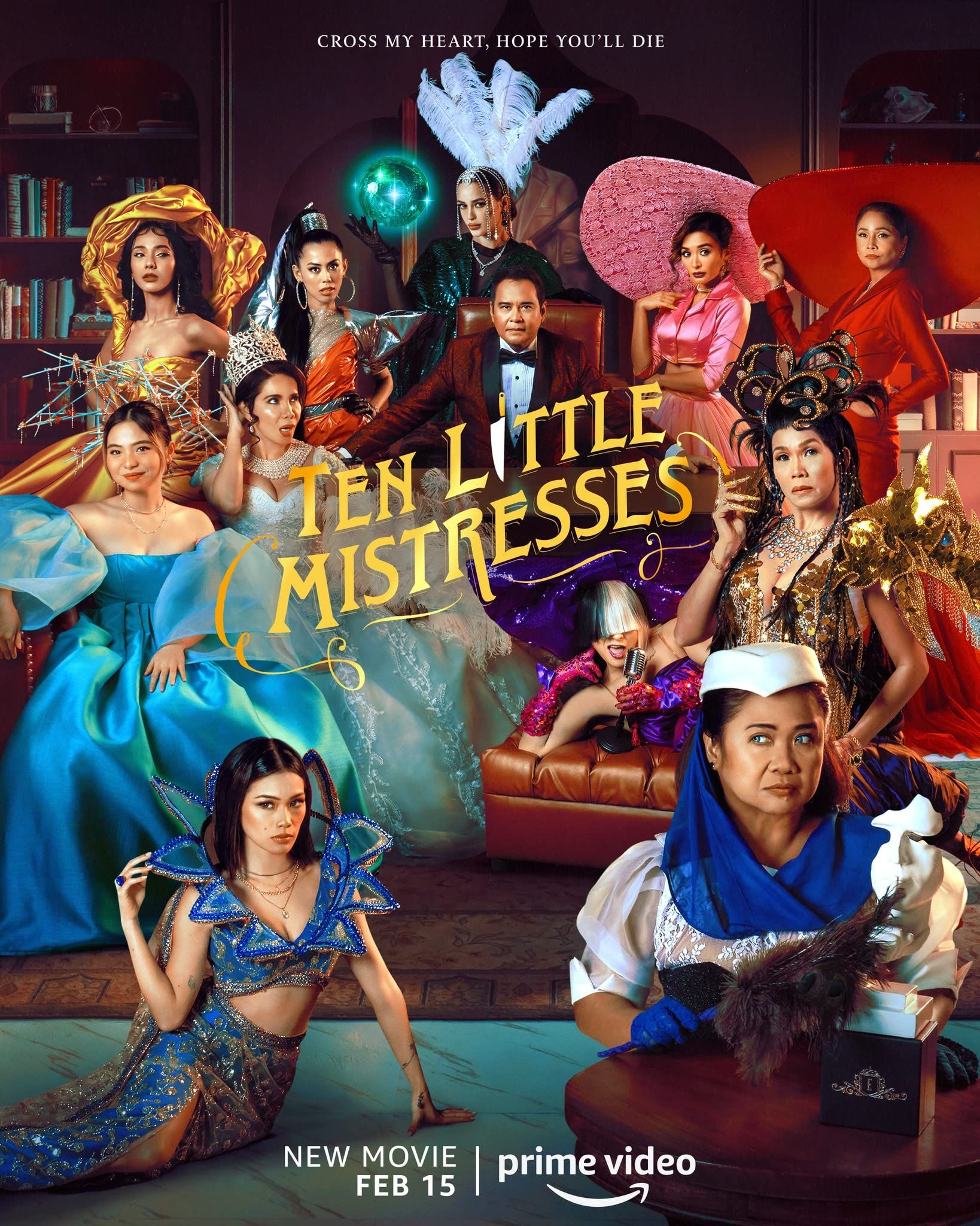 poster of Ten Little Mistresses 2023 Bengali Dubbed (Unofficial) WEBRip