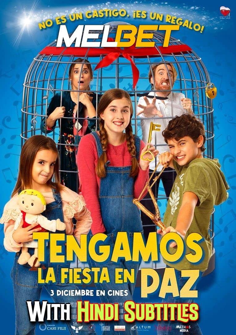 poster of Tengamos la fiesta en paz (2021) English (With Hindi Subtitles) CAMRip