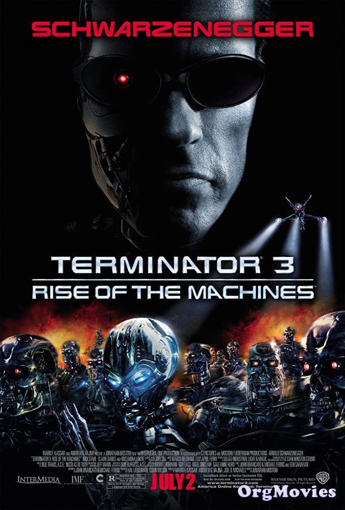 poster of Terminator 3 Rise of the Machines 2003 -Hindi Dubbed Full Movie