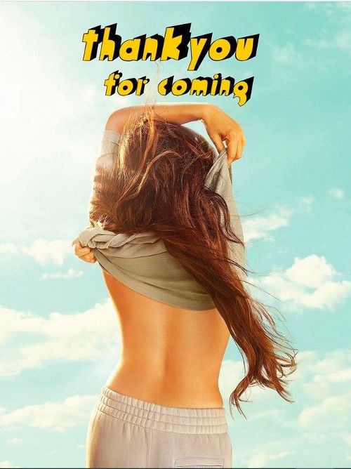 poster of Thank You for Coming (2023) Hindi