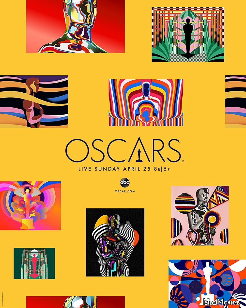 poster of The 93rd Oscars (2021) English HDTVRip