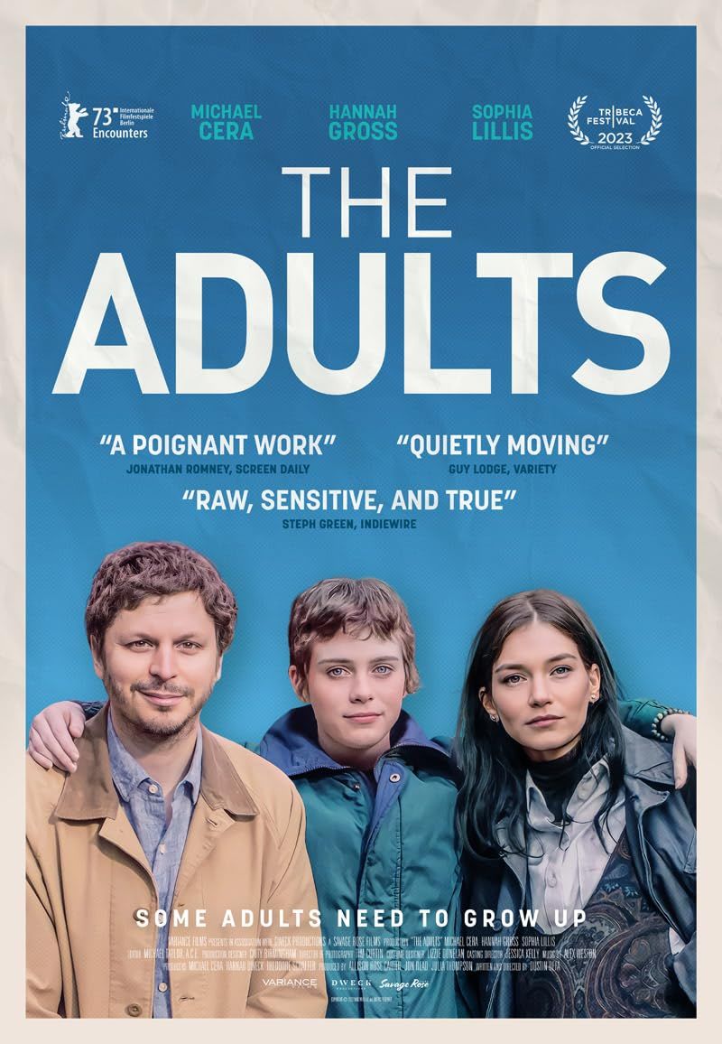 poster of The Adults (2023) Hollywood English Movie