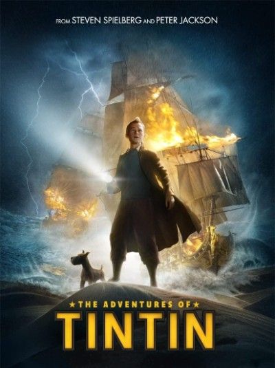 poster of The Adventures of Tintin (2011) Hindi Dubbed BluRay