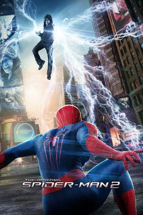 poster of The Amazing Spider-Man 2 (2014) ORG Hindi Dubbed Movie