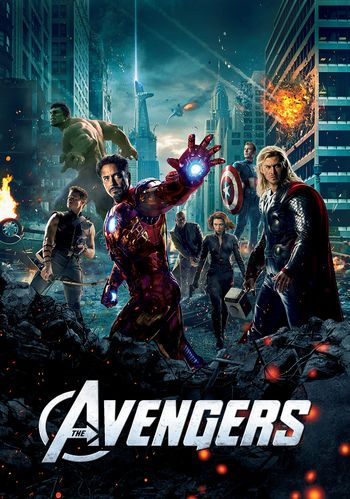 poster of The Avengers (2012) Hindi Dubbed Movie