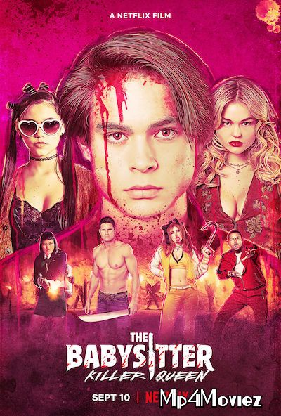 poster of The Babysitter Killer Queen 2020 ORG Hindi Dubbed Movie