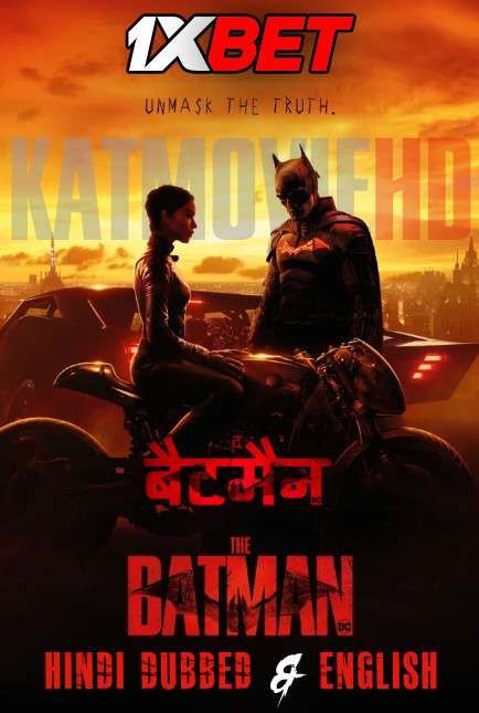 poster of The Batman (2022) Hindi (Clear Line) Dubbed WEBRip