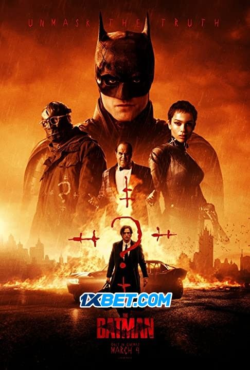 poster of The Batman (2022) Hindi Dubbed HDCAM